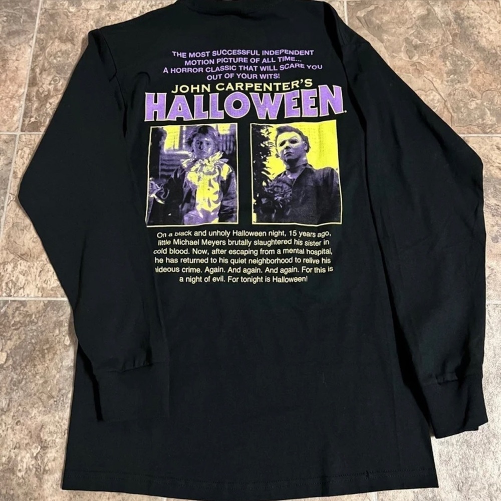 Deadstock Retro John Carpenters Halloween LS Tee